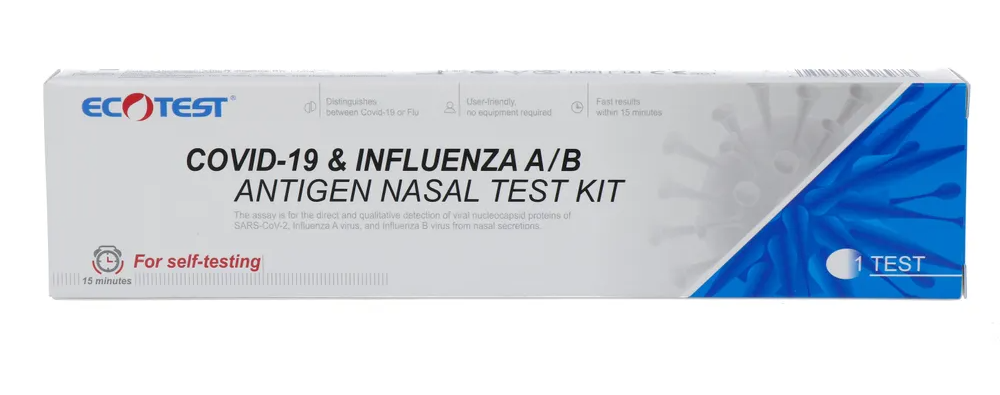 Ecotest Covid Griep Test (1 stuk)