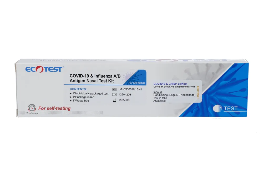 Ecotest Covid Griep Test (1 stuk) - image 3