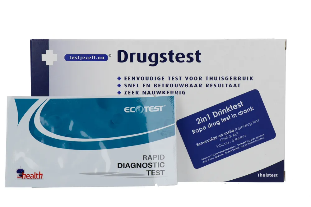 Testjezelf.nu Drink Test GHB & KET (5 stuks)