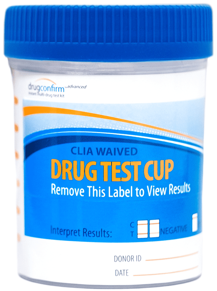 Testjezelf.nu Drug Test Cup + Anti Fraude Test (1 stuk)