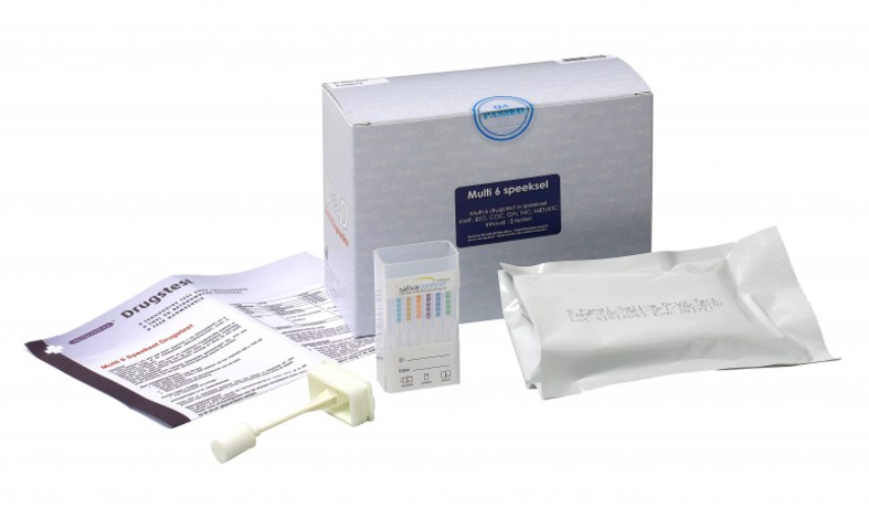 Testjezelf.nu Drugstest Speeksel Multi 6 (2 stuks)