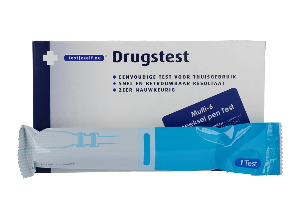 Testjezelf.nu Drugstest Multi-6 Speeksel Pen Test (2 stuks)