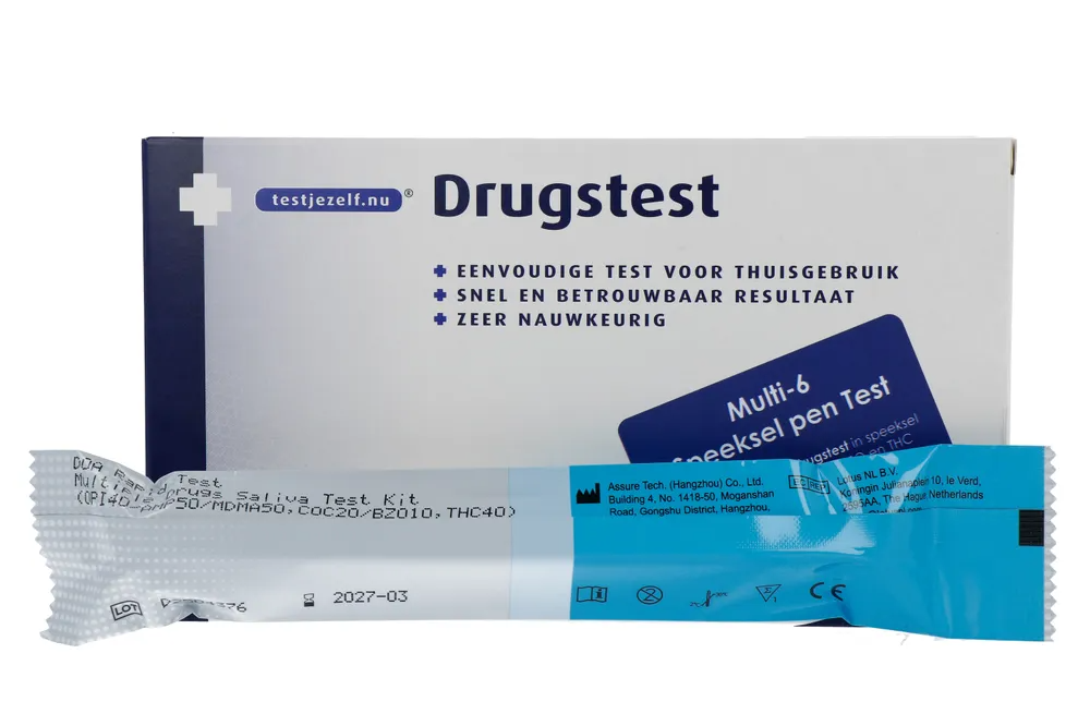 Testjezelf.nu Drugstest Multi-6 Speeksel Pen Test (2 stuks) - image 3