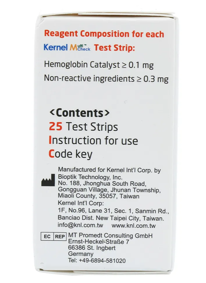 Multicheck Hb Teststrips (25 stuks) - image 2