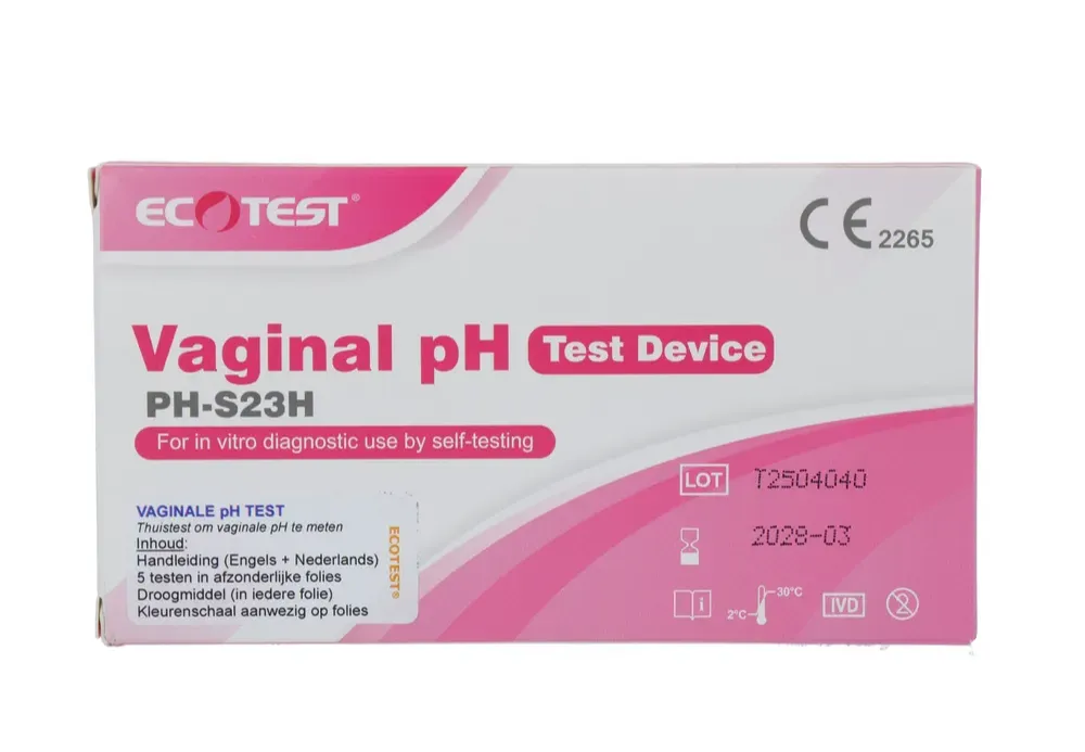 Ecotest Vaginale Ph Test (5 stuks)