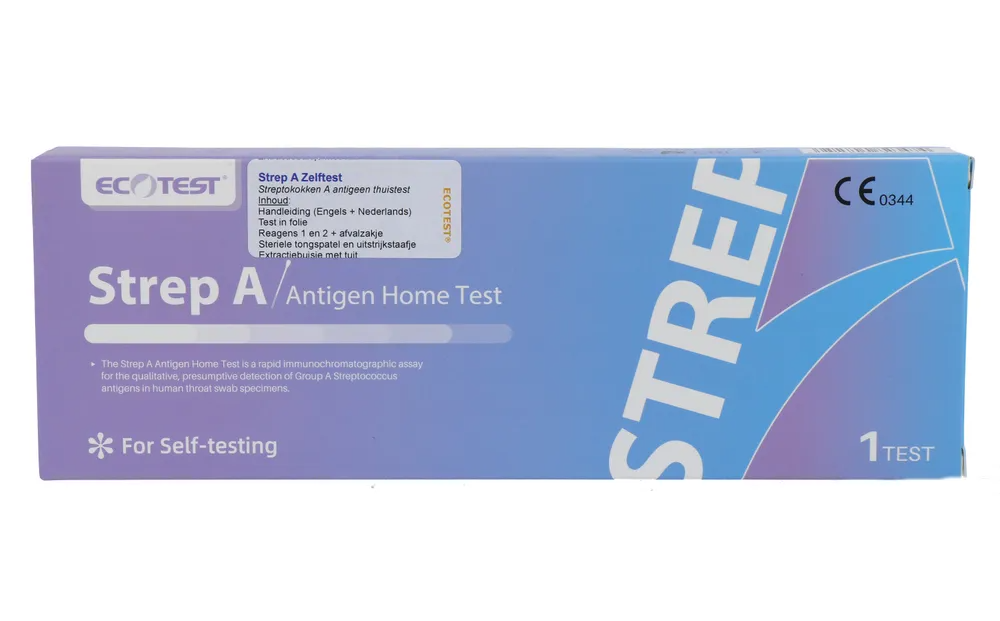 Ecotest Strep A Zelftest (2 stuks)