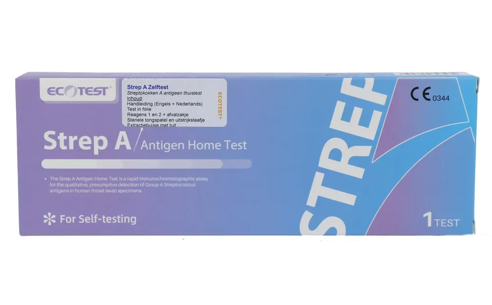 Ecotest Strep A Zelftest (2 stuks)
