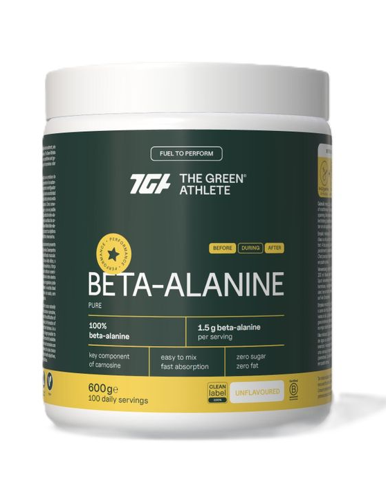 The Green Athlete Beta-alanine Poeder (600 gr)
