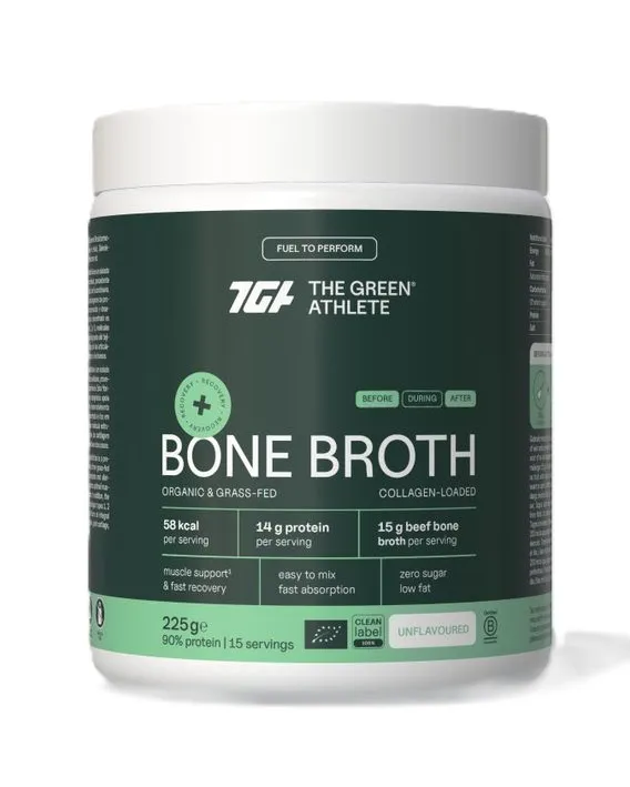 The Green Athlete Bone Broth Bio Poeder (225 gr)