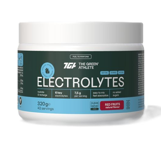 The Green Athlete Elektrolytes Red Fruits Poeder (320 gr)