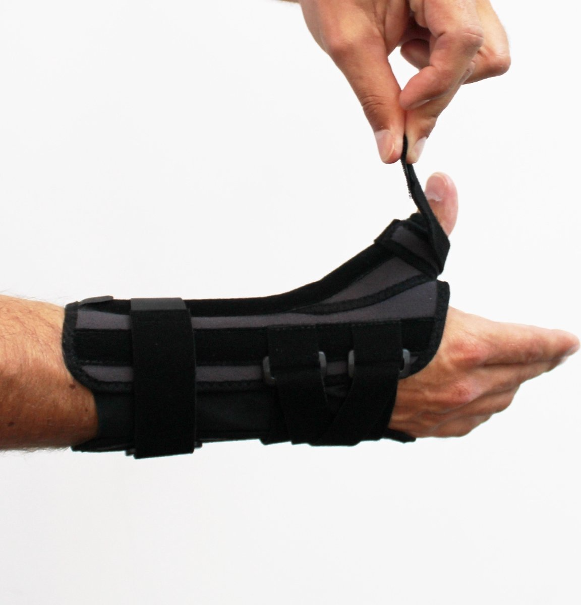 Thuasne Ligaflex Manu Duim/polsbrace 2 Links Zwart (1 stuk)