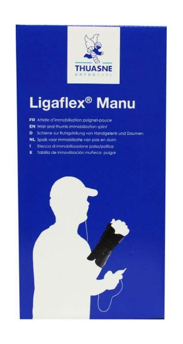 Thuasne Ligaflex Manu Duim/polsbrace 2 Links Zwart (1 stuk) - image 3
