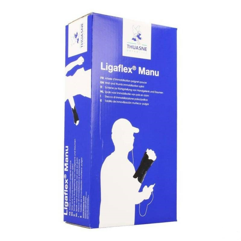 Thuasne Ligaflex Manu Duim/polsbrace 2 Rechts Zwart (1 stuk) - image 3