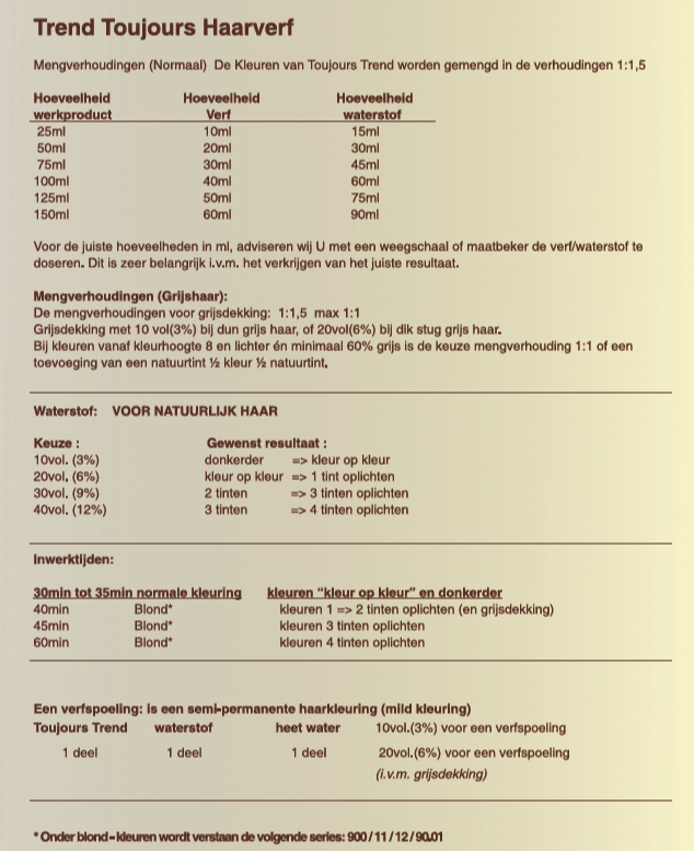 Toujours Trend Color 12.00 Extra Light Blonde (100 ml) - image 2