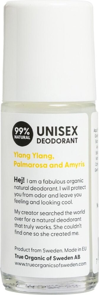True Organic of Sweden Deodorant Undercover Agent - Ylang Ylang & Palmrosa (50 ml) - image 2