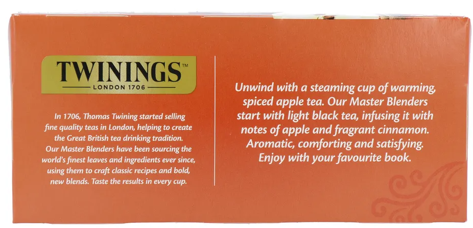 Twinings Apple, Cinnamon & Raisin Thee (25 zakjes) - image 2
