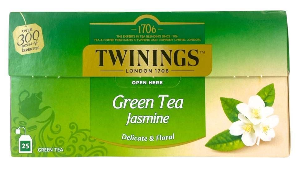 Twinings Green Jasmine Thee (25 zakjes)