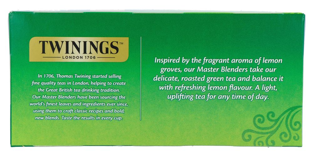 Twinings Intense Citroen Groene Thee (25 zakjes)