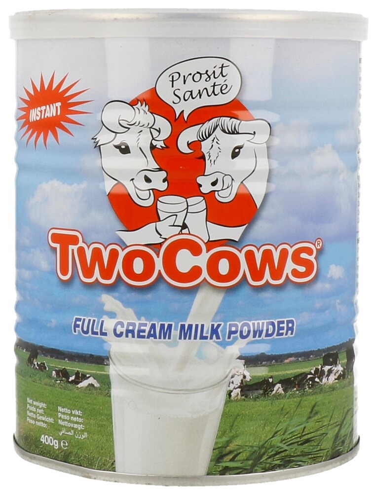 Two Cows Instant Melkpoeder (400 gr)