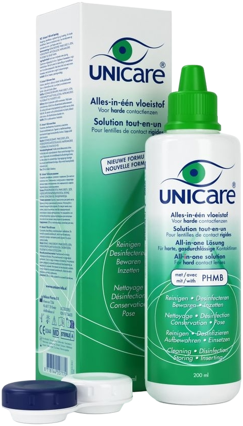 Unicare Alles-in-één Vloeistof Harde Lenzen (200 ml) - image 2