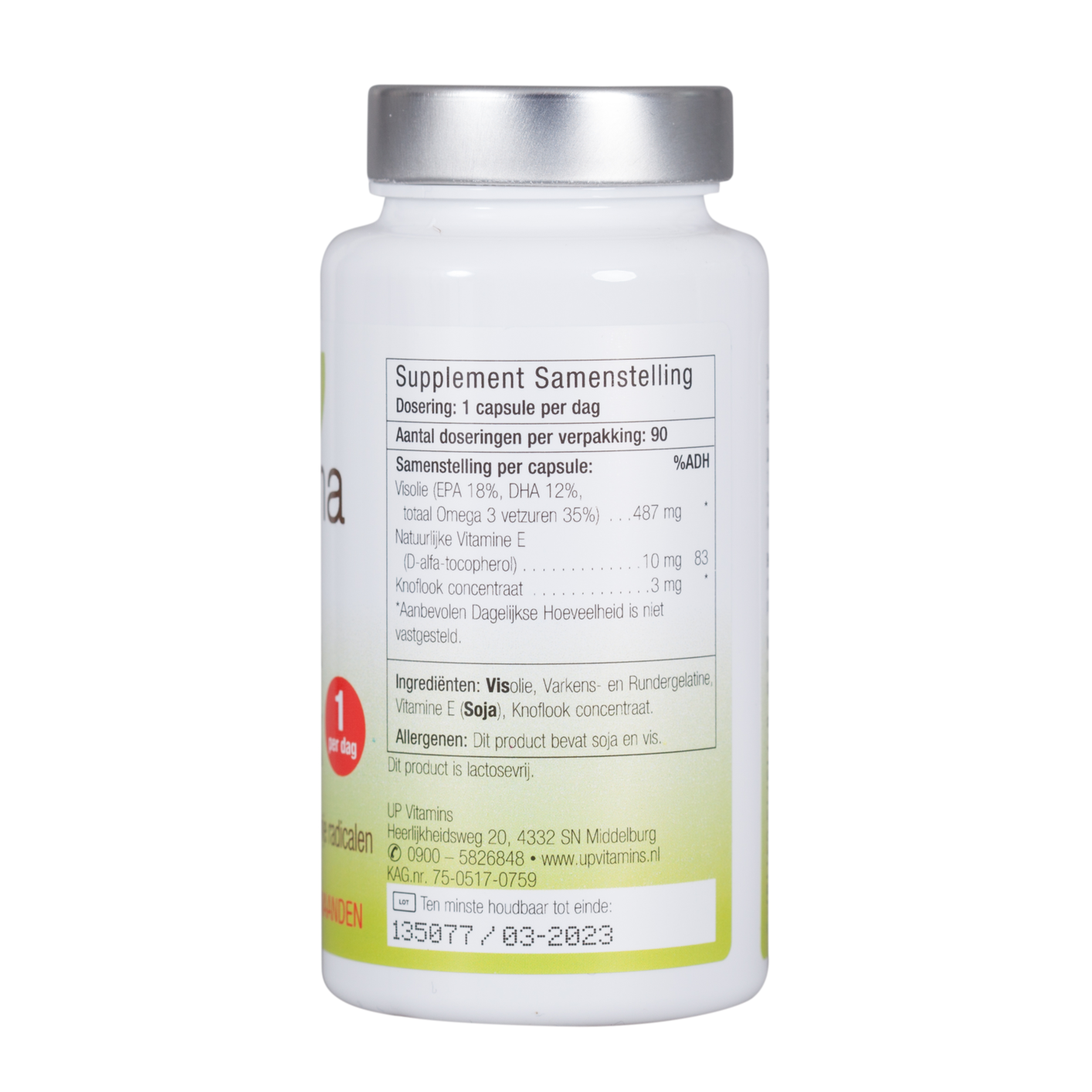 Unipharma Visolie & Knoflook (90 capsules) - image 2