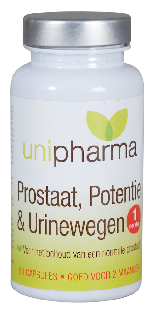 Unipharma Prostaat, Potentie & Urinewegen Capsules (60 tabletten)