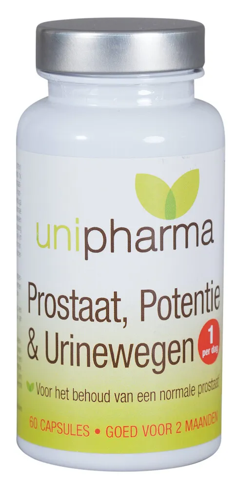 Unipharma Prostaat, Potentie & Urinewegen Capsules (60 tabletten)
