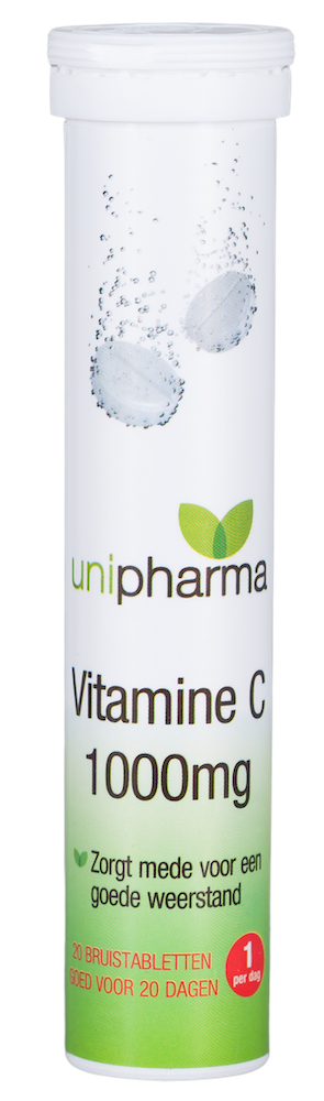 Unipharma Vitamine C Bruistablet (20 tabletten)