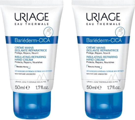 Uriage Bariéderm Cica Insulating Repairing Handcream (2 stuks)