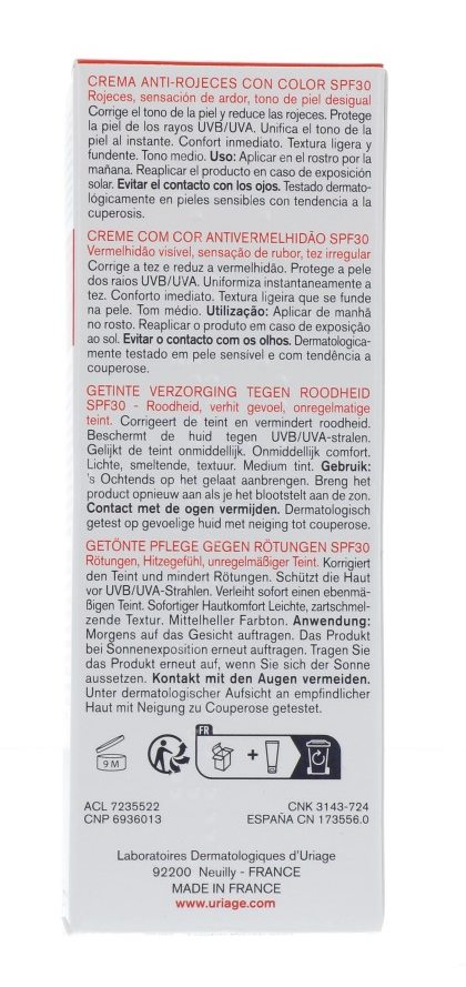 Uriage Roseliane SPF30 Neutralizing Tinted Care (40 ml) - image 4
