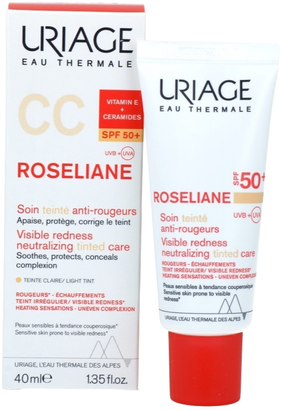 Uriage Roséliane Cc Cream SPF50+ (40 ml)