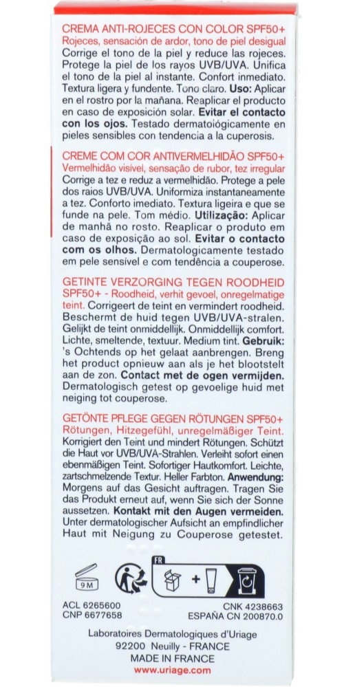 Uriage Roséliane Cc Cream SPF50+ (40 ml) - image 2
