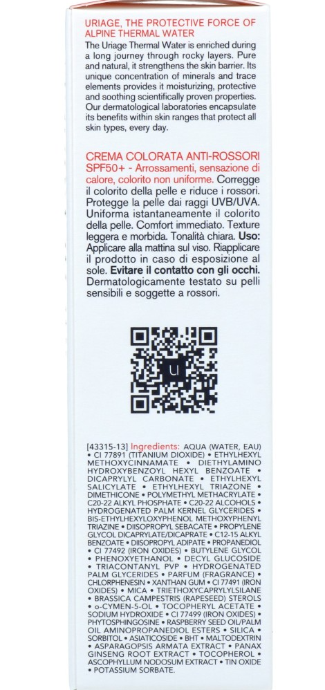 Uriage Roséliane Cc Cream SPF50+ (40 ml) - image 3