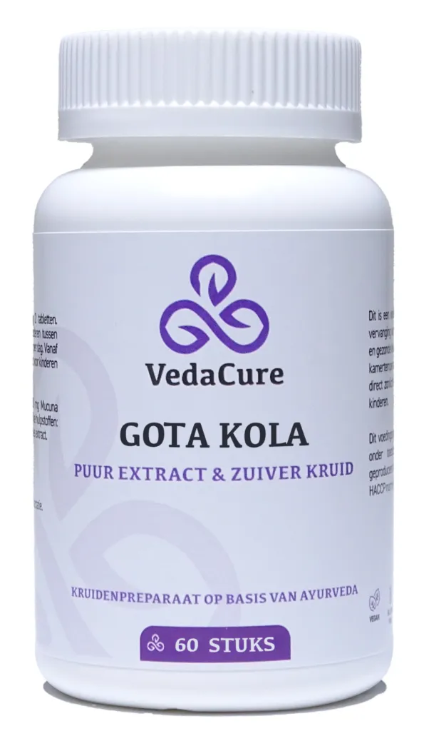 Vedacure Gota Kola Tabletten (60 tabletten)
