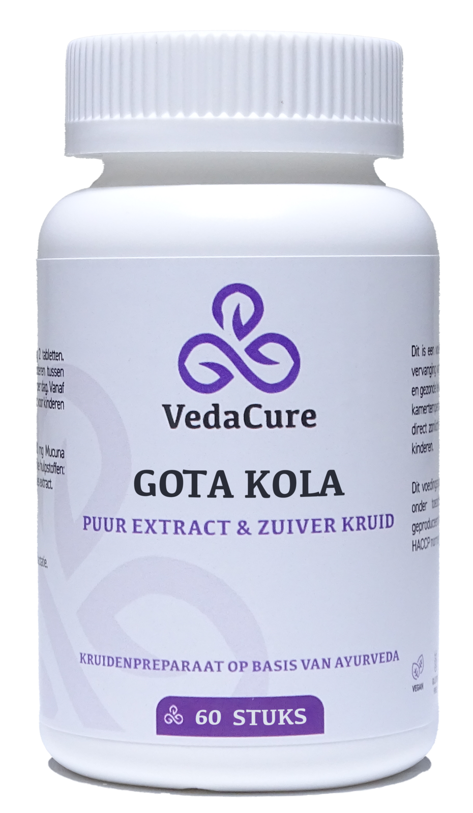 Vedacure Gota Kola Tabletten (60 tabletten)