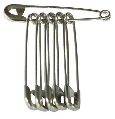 Mainit Veiligheidsspeld Recht 50mm (12 stuks)