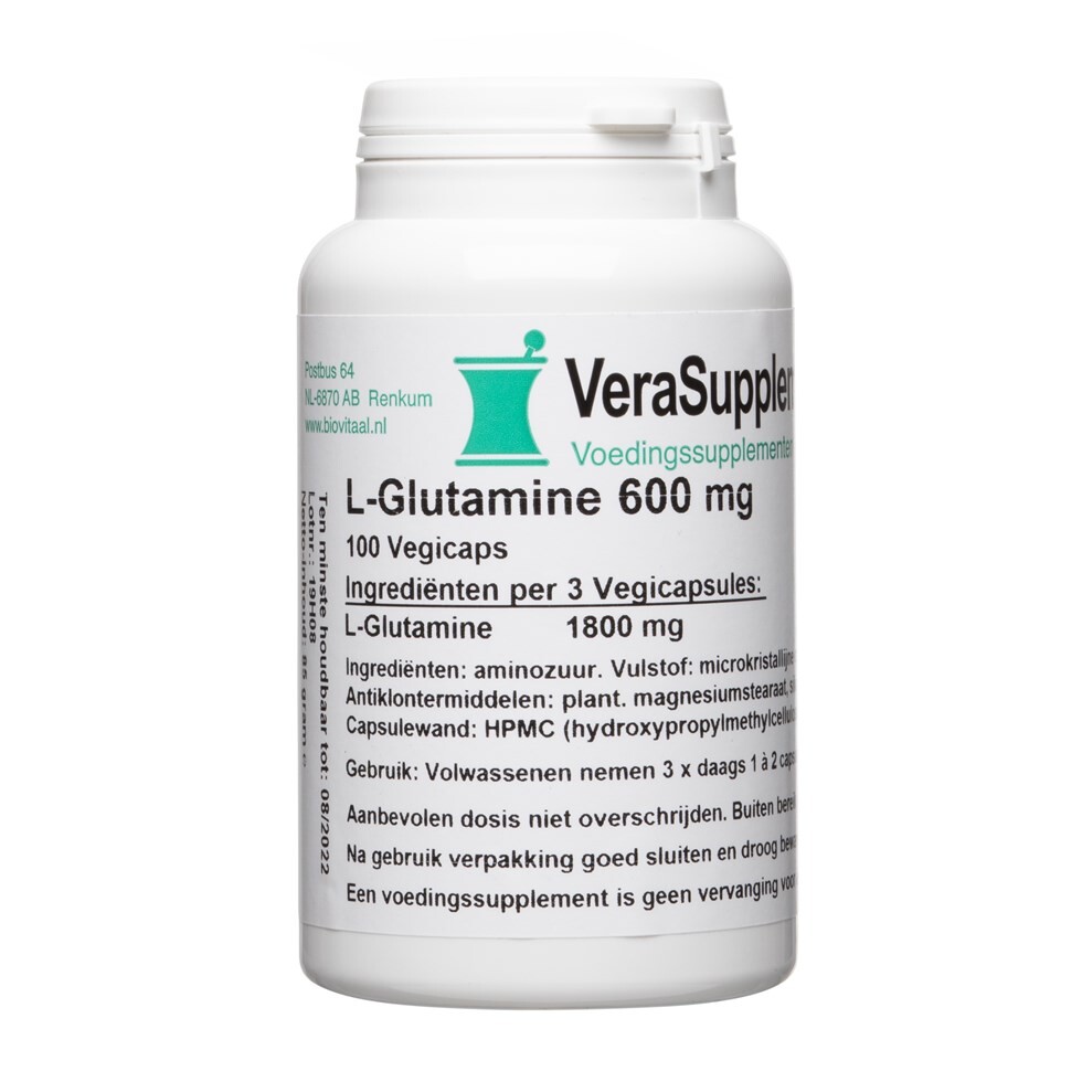 Verasupplements L Glutamine 600 Mg (100 capsules)