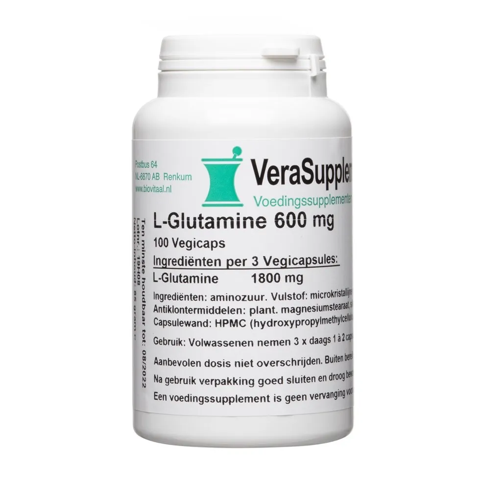 Verasupplements L Glutamine 600 Mg (100 capsules)