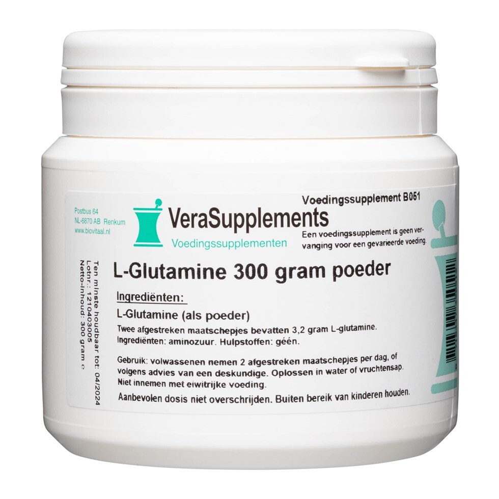 Verasupplements L Glutamine Poeder (300 gr)