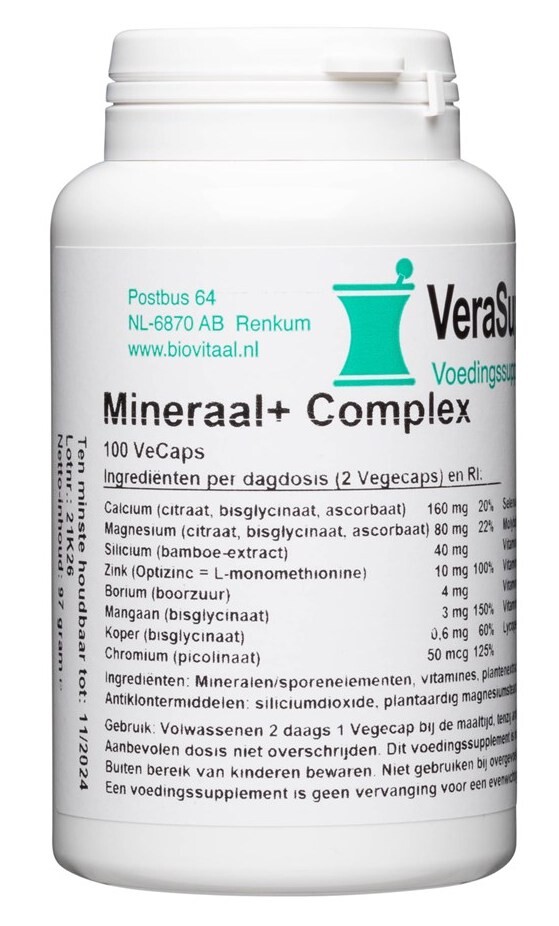Verasupplements Mineraal+ Complex Capsules (100 capsules)