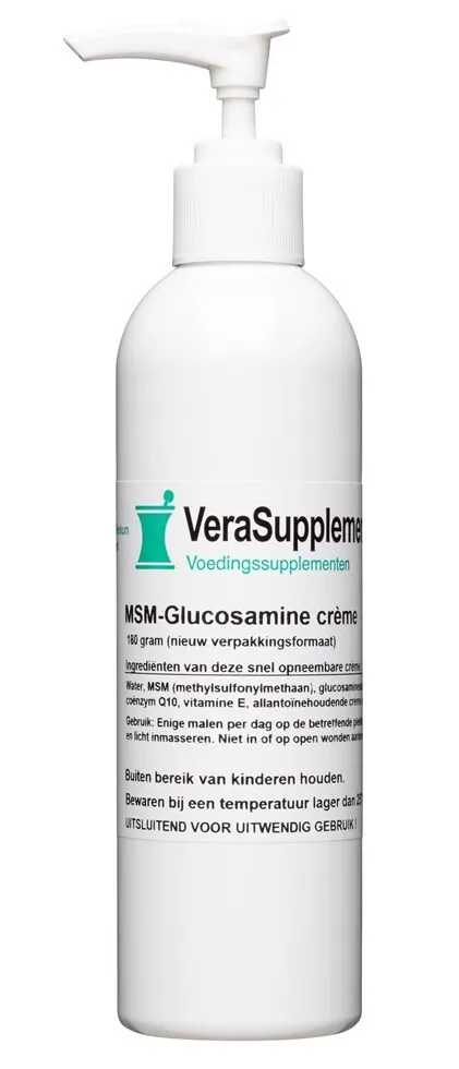 Verasupplements Creme Msm-glucosamine (180 gr)