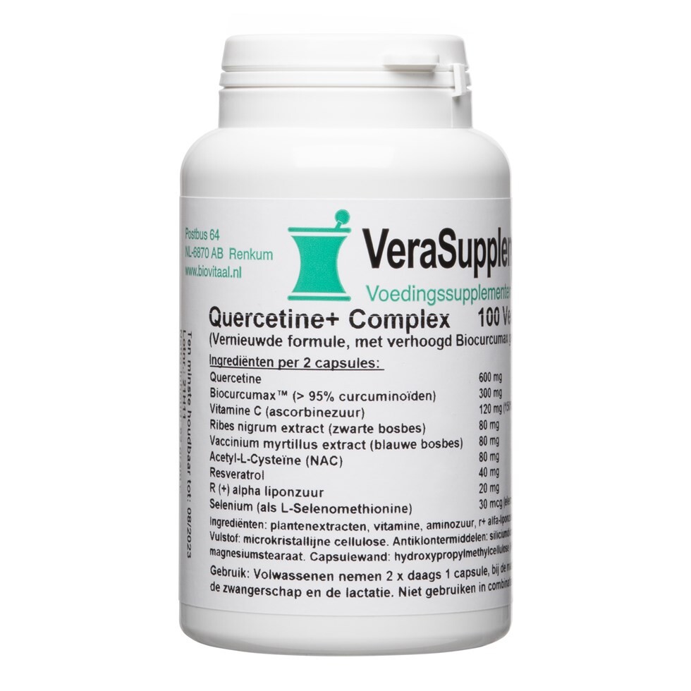 Verasupplements Quercetine+ Complex Capsules (100 capsules)