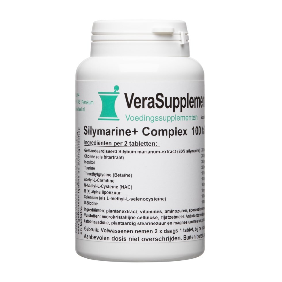 Verasupplements Silymarine+ Complex Tabletten (100 tabletten)