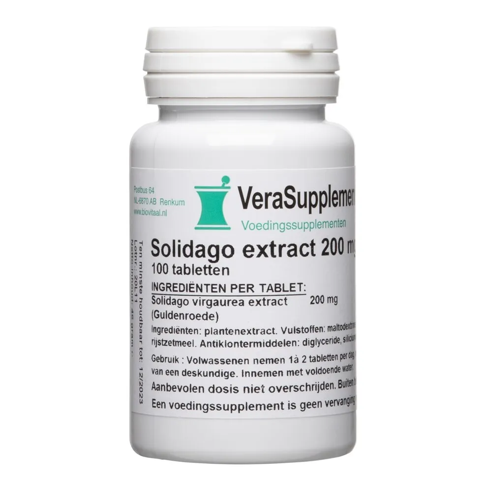 Verasupplements Solidago Virga Aurea Tabletten (100 tabletten)