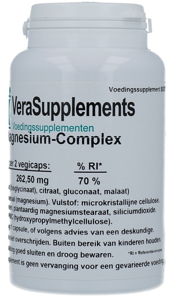 Verasupplements Super Magnesium Complex Capsules (100 vegetarische capsules)