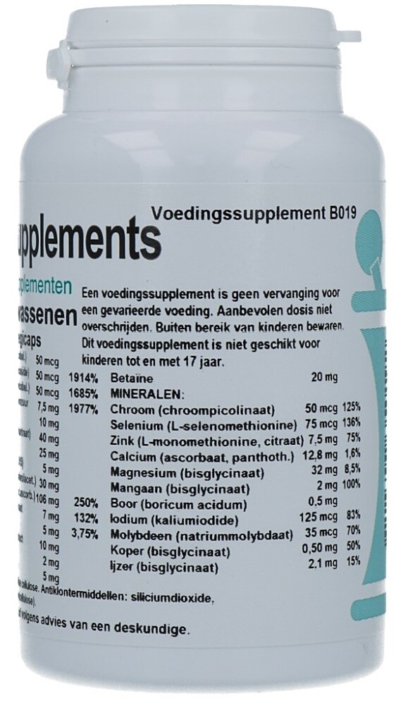 Verasupplements Super Multi Volwassenen Capsules (100 vegetarische capsules) - image 2