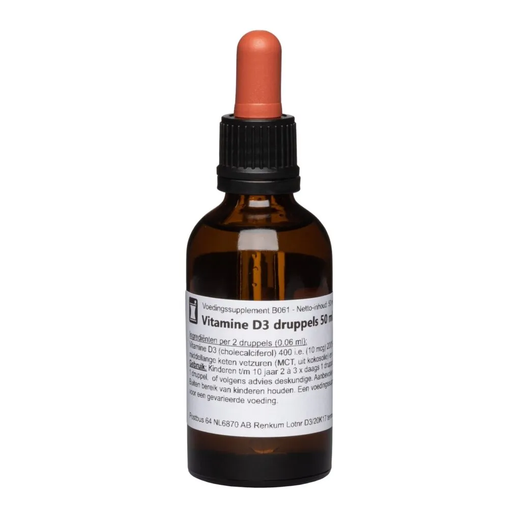 Verasupplements Vitamine D3 Druppels (50 ml)