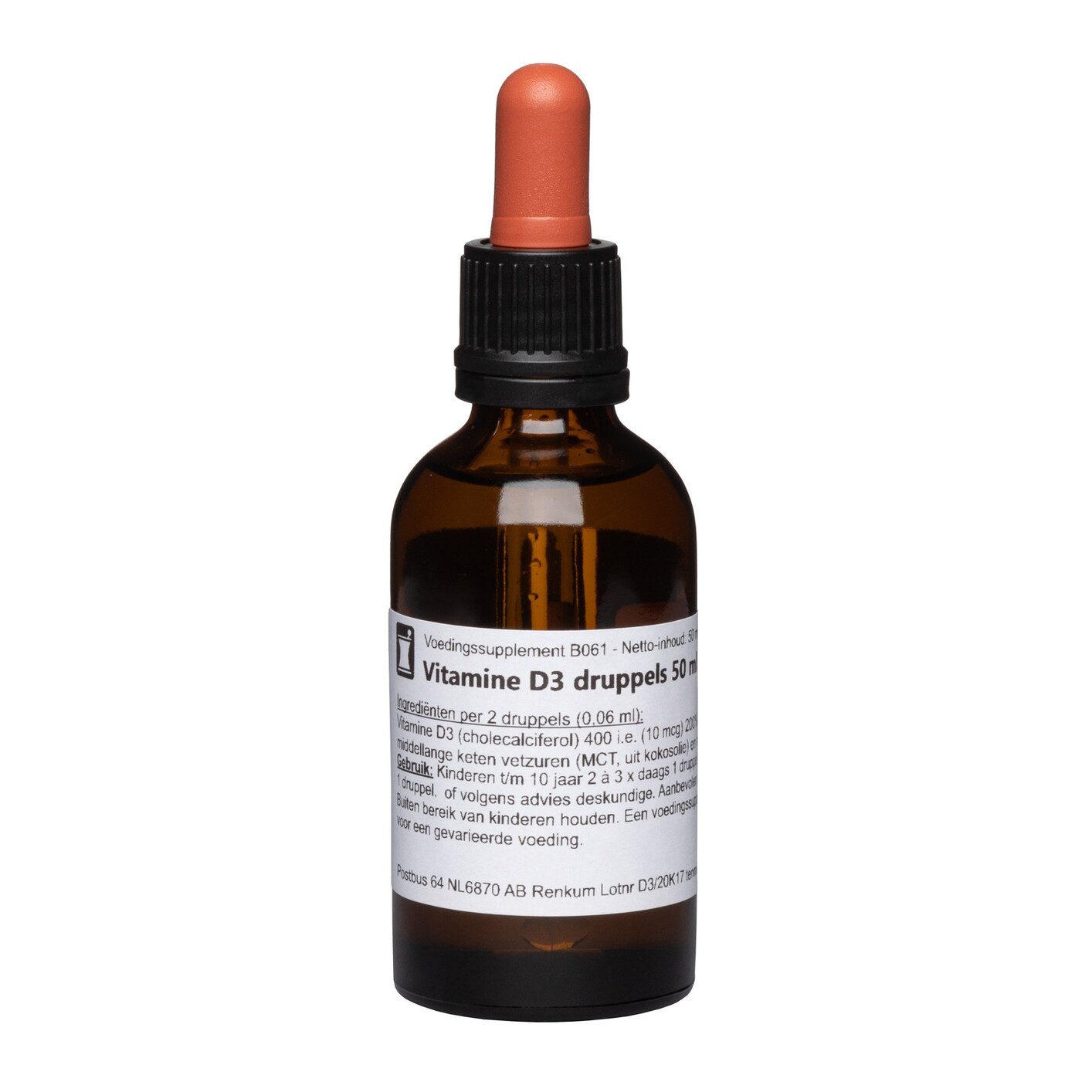 Verasupplements Vitamine D3 Druppels (50 ml)