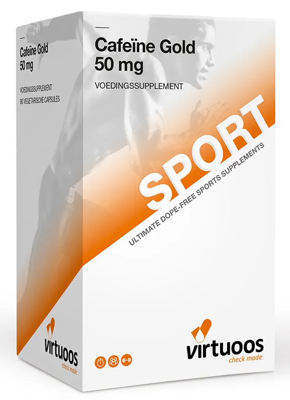 Virtuoos Cafeïne Gold Capsules (90 capsules)