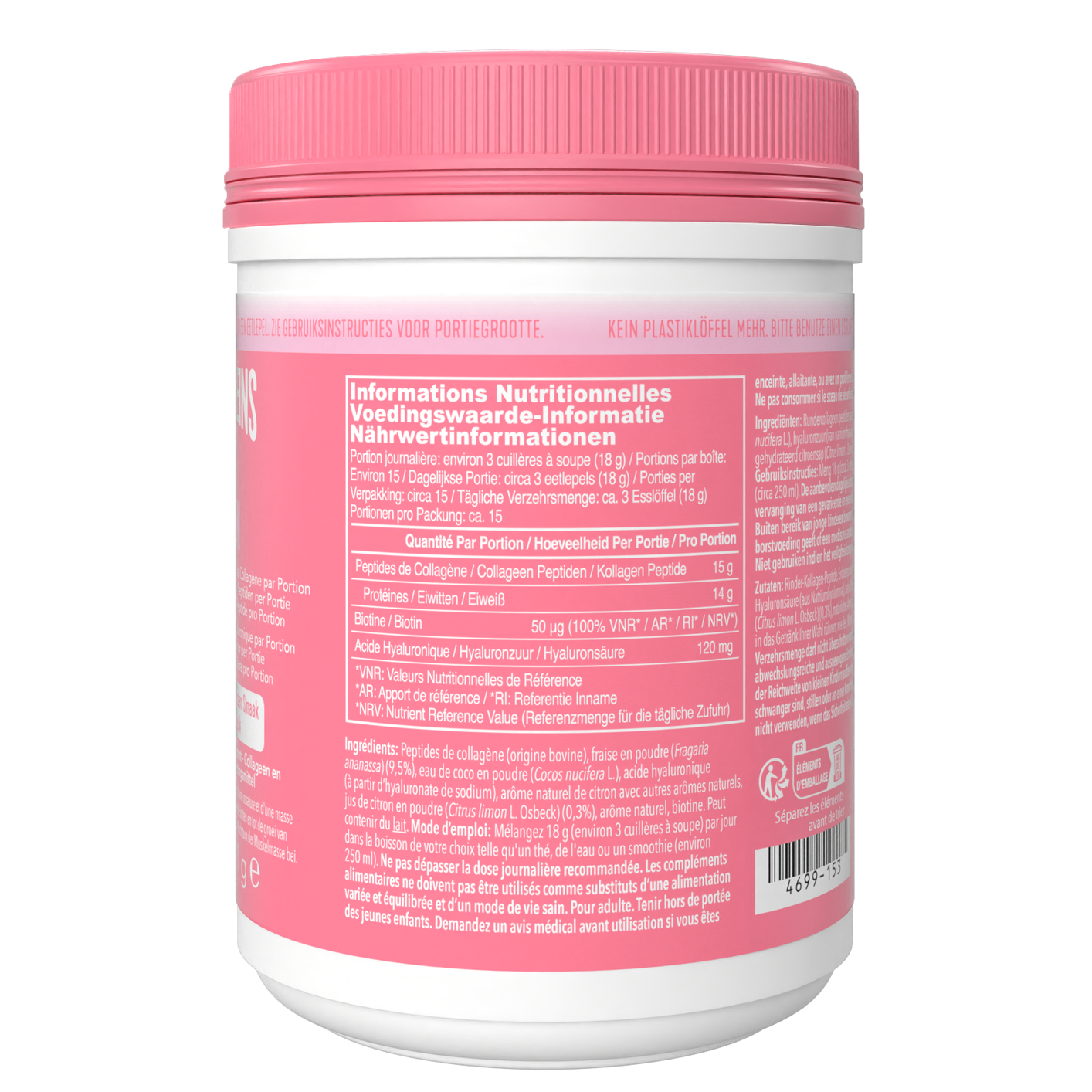 Vital Proteins Beauty Collageen - Aardbei Citroen (271 gr) - image 3